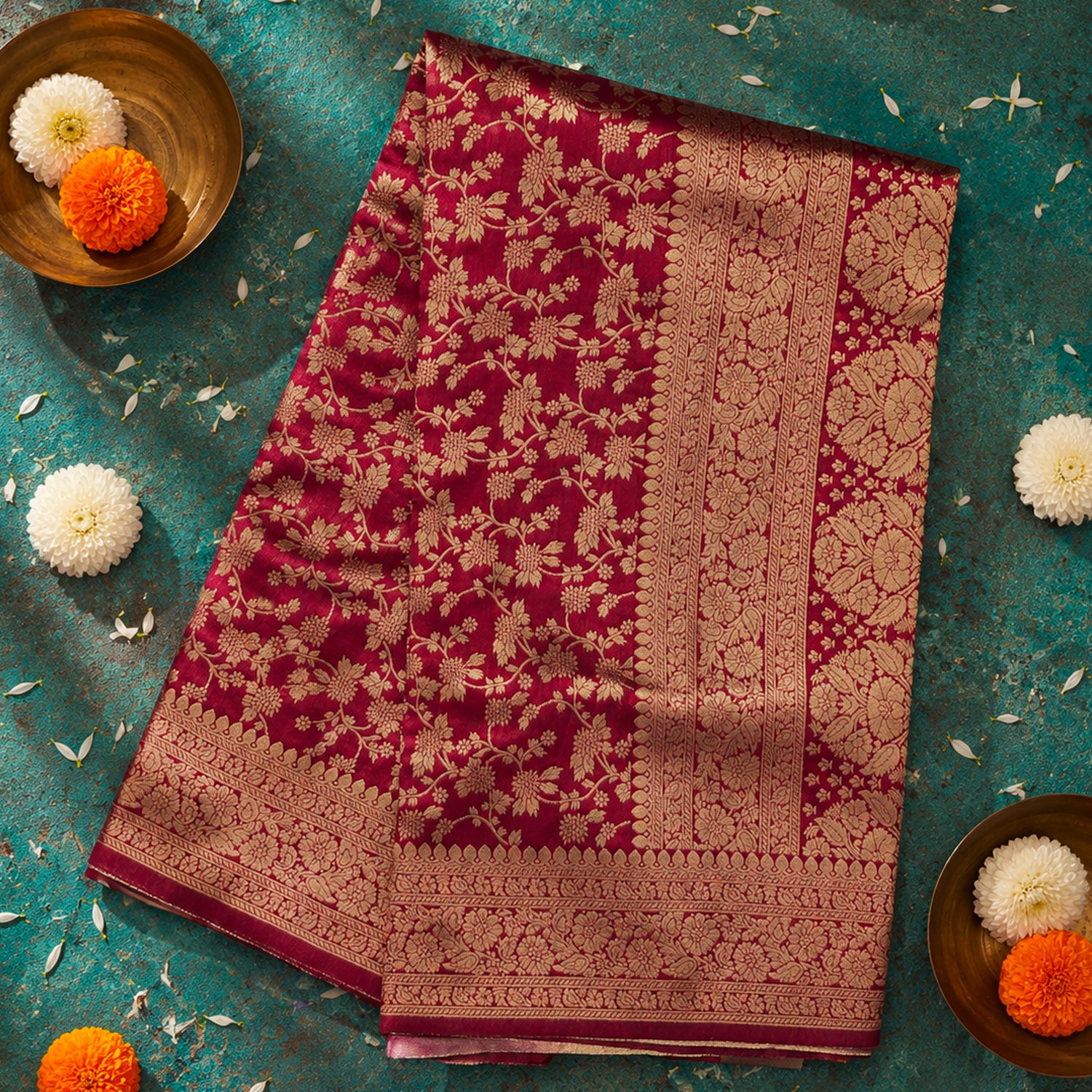 Premium Silk Saree with Jacquard Weave